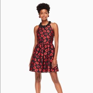 Kate spade poppy jacquard dress